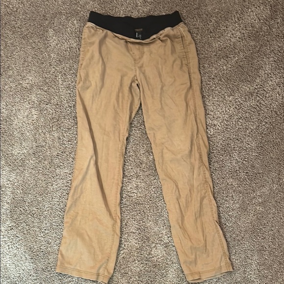 Prana Tan Chinos Lightweight Elastic Waist - Picture 1 of 3